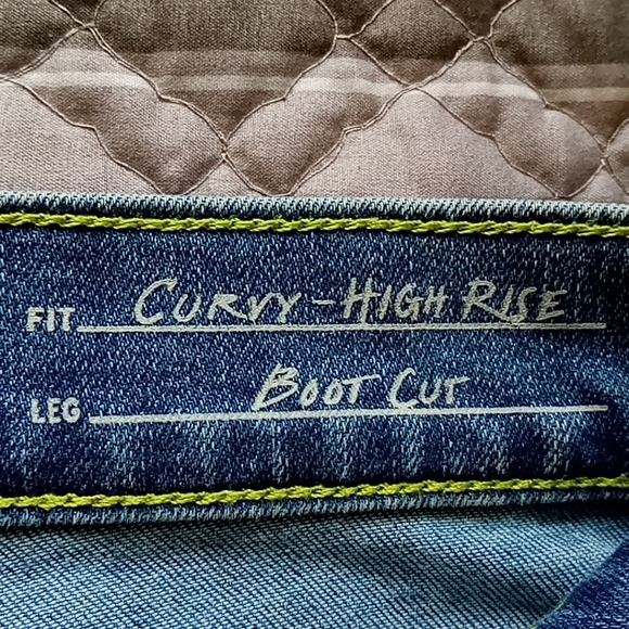 #14 Eddie Bauer Curvy High Rise Bootcut Jeans - Picture 8 of 10
